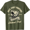 Great Smoky Mountains National Park Tennessee USA Great Smoky Mountains National Park Tennessee Bear Hike T-Shirt - Olive Green