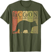 Raccoon Periodic Chemistry Elements Retro Racoon Raccoon Periodic Table Elements Racoon Nerd Vintage T-Shirt - Olive Green