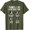 Funny Mini Pigs For Mini Pig Lover Things I Do Mini Pig Lover Mini Pigs T-Shirt - Olive Green