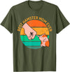 Mother's Day Women's Day Best Hamster Mom Ever T-Shirt - Olive Green