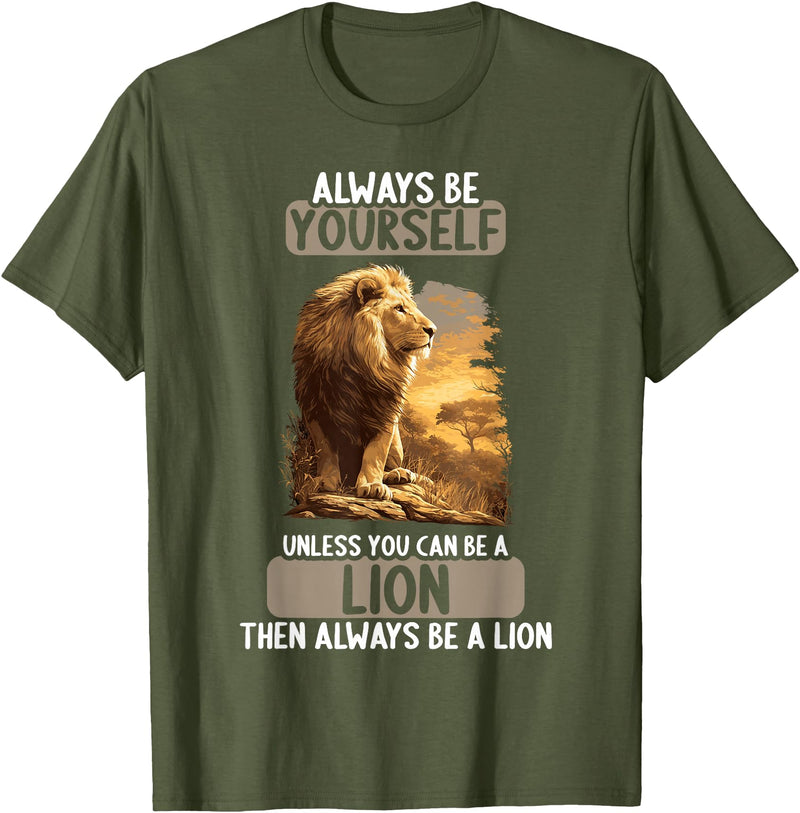 Lions Lion Lovers Shop Lions Lion T-Shirt - Olive Green