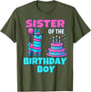 gaming gamer Birthday Llama Pinata Family Apparel Sister Birthday Boy Llama Pinata Party family mathing women T-Shirt - Olive Green