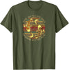 We're Just Two Lost Souls Swimming In A Fish Bowl Were Just Two Lost Souls Swimming In A Fish Bowl Retro Style T-Shirt - Olive Green