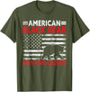Funny Black Bear Hunting Gear Gifts For Men Hunter American Black Bear Hunting Legend USA Black Bear Hunting T-Shirt - Olive Green