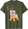 Lion Dance Shirt Chinese Costume Beautiful Chinese Lion Dance Shirt Outfit Costume Gift T-Shirt - Olive Green