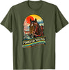 Legends Of Racing Ltd. Forever Young Horse, Horse Racing, Del Mar, Santa Anita T-Shirt - Olive Green