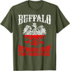 polish buffalo Dyngus Day Buffalo T-Shirt - Olive Green