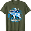 Svalbard Norway Trip Svalbard Polar Bear Norway Souvenir T-Shirt - Olive Green