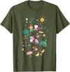 Peppa Pig Follow The Path To The Forest Group Shot T-Shirt - Olive Green