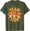 Lion Design for Lion Lovers Team Lion Stuff | Lion Costume | Products for Lion T-Shirt - Olive Green