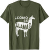 Como Se Llama T-Shirt - Olive Green