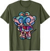Voodoo Teddy Bear by - Sugar Kai Pastel Goth Two Headed Teddy Bear Voodoo Doll For Men T-Shirt - Olive Green