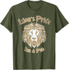 Candis Raechelle Designs Lion's Pride Inn and Pub T-Shirt - Olive Green