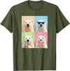polar bears polar bear Shop Polar Bears Funny Polar Bear T-Shirt - Olive Green