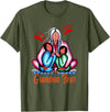 Grandma bear native american Tee Grandma bear native american T-Shirt - Olive Green