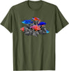 Cichlid Aquarium Lovers Tees African Cichlids Peacock Cichlid Breeders Aquarium Fish T-Shirt - Olive Green
