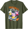 Peppa Pig Summer Games 2021 Football T-Shirt - Olive Green