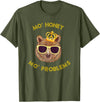 Funny Bear TShirts For All Mo Honey Mo Problems Funny Bear Shirt T-Shirt - Olive Green