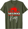 Nickel City Tailgate Gear Buffalo Wing King Legend T-Shirt - Olive Green