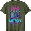 Birthday Party Shirts For Men Women Kids Dad of Birthday Boy Llama Pinata Party Family Matching Men T-Shirt - Olive Green