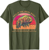 Tardigrade Shifts Gifts For Microbiologist Ideal Body Funny Tardigrade Water Bear Moss Piglet T-Shirt - Olive Green