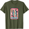 Coastal Nautical Sardine Apparel Co. Sardines Fish Tin Womens Salty Summer Fisherman Cute Top T-Shirt - Olive Green