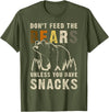 Bear Community Bear Brotherhood Gay Men Gifts Gay Bear Pride Don't Feed Bears Funny Bear Flag T-Shirt - Olive Green