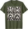 Funny Rabbit Bunny T-Shirt in Olive Green