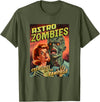 Last Gasp Graphics Astro Zombies 1950s Horror Comic Cover T-Shirt - Olive Green