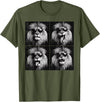Lion Shirts For Men Women Kids Gifts Lion Selfie Funny Meme Women Kids Boys Girls Youth Teen Men T-Shirt - Olive Green