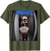 Funny Tung Tung Tung Sahur Italian Brainrot Meme There is Motion at Your Front Tung Tung Tung Sahur Meme T-Shirt - Olive