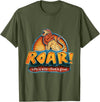 Show Your Lion inside You By Roaring Shirt Lion Roar Shirt Life Is Wild God Is Good Animals Roar Shirt T-Shirt - Olive Green