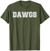 Dawgs T-Shirt - Olive Green
