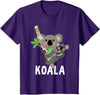 Cute Animal Shirts For Kids Co Koala Shirt For Boys Or Girls | Cute Koala Bear Gift T-Shirt - Purple