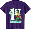 Children's My First Birthday Official Llama Llama Tee Shirt T-Shirt - Purple