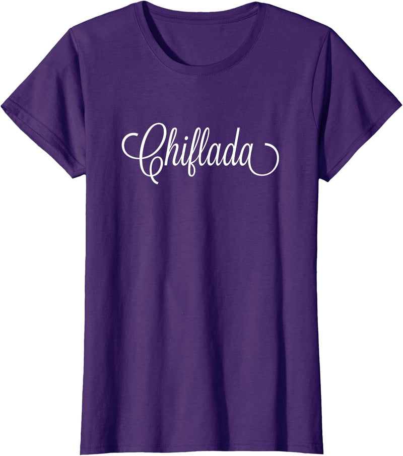 The Spanish Cow Chiflada Spanish Brat Mexican T-Shirt - Purple