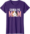 Awesome Guinea Pig Mom Tees & Apparel Sweet Guinea Pig Mom T-shirt T-Shirt - Purple