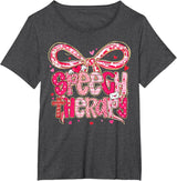 Speech Language Pathologist Valentines Day SLP Therapy T-Shirt - Dark Heather Grey