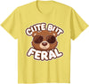 Kids Brown Bears Shirts Cute Brown Bear Kids T-Shirt - Lemon Yellow