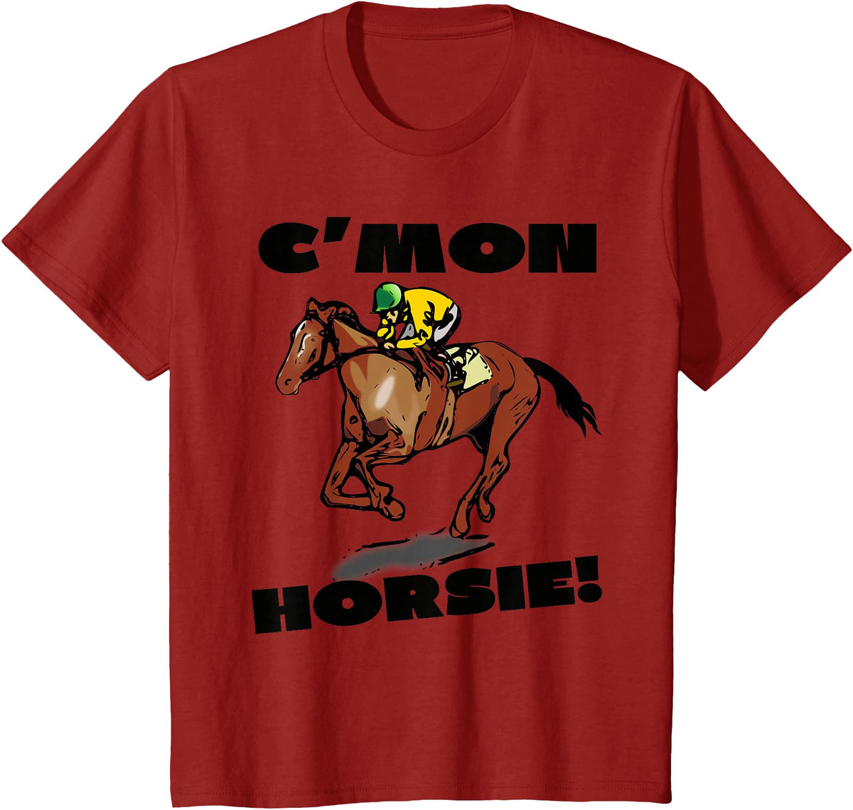 Horse Racing Shirts 101 Horse Racing Races Track T-shirt Boys Girls Youth Child T-Shirt - Cranberry Red