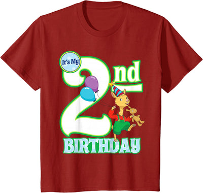 Kids Children's Second Birthday Official Llama Llama Tee Shirt T-Shirt