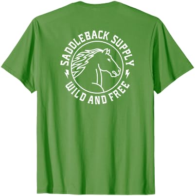 Saddleback Supply Horse Logo T-Shirt - Straight - size chart