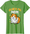 Guinea Pig Shirts For Men Women Kids Gift Guinea Pig Mom Cute Cavy Mama Mommy Mothers Day Animal Women T-Shirt - Grass Green