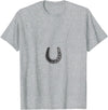 Horseshoe T-Shirt - Heather Grey