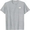 P&L Originals Zuni Bear pocket-style tee shirt emblem T-Shirt - Heather Grey