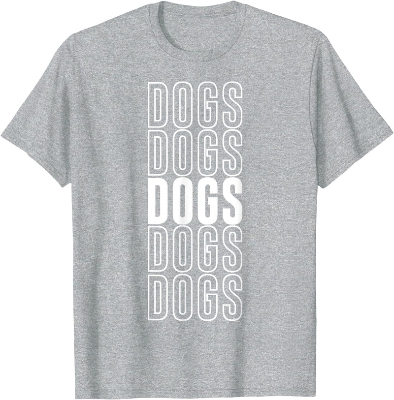 Dogs Apparel Dogs T-Shirt - Heather Grey