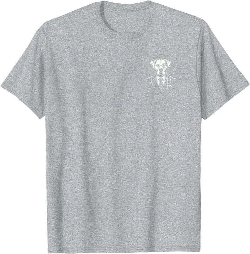 Smooth HQ Dog T-Shirt - Heather Grey