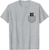 Funny Black Bear In Your Pocket Co Funny Black Bear In Your Pocket Animal T-Shirt - Heather Grey