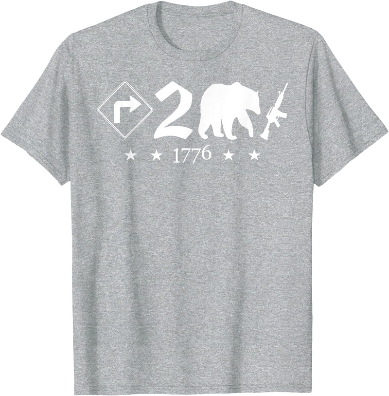 Right To Bear Arms Pro Gun & Patriotic Military Right To Bear Arms Pro Gun Funny Patriotic Military Women Men T-Shirt - Heather Grey