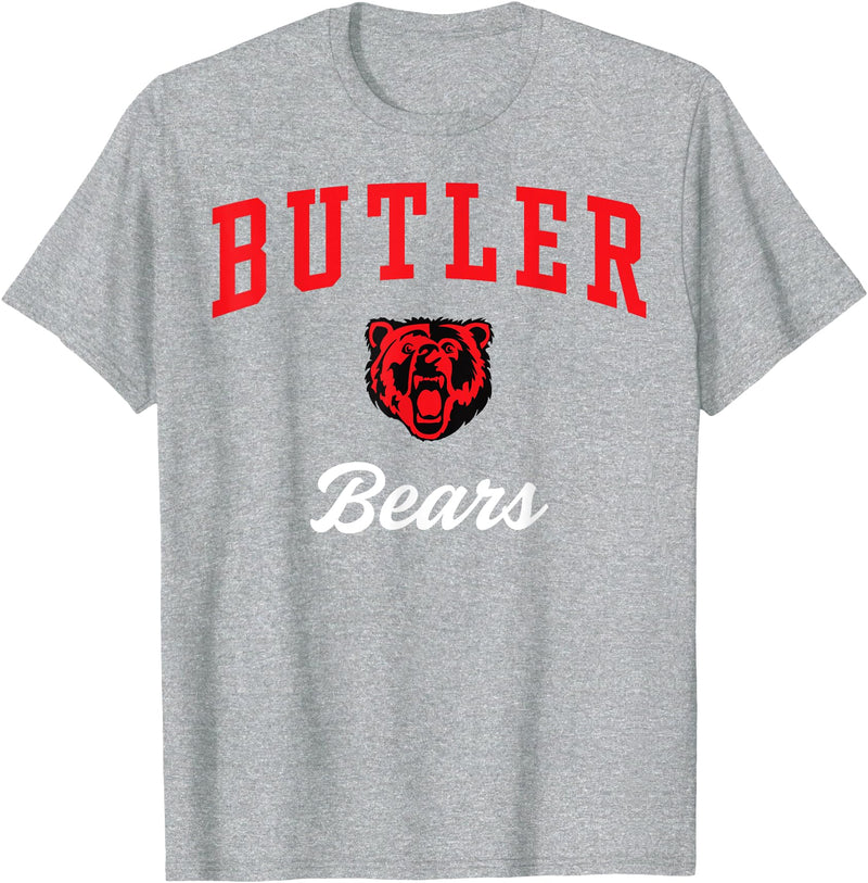 Official High School Fan Gear Butler High School Bears T-Shirt - Heather Grey